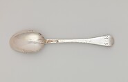 Spoon, John Tanner (1713–1785), Silver, American
