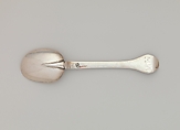 Table Spoon, Koenraet Ten Eyck (1678–1753), Silver, American