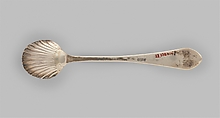 Salt Spoon, Paul Revere Jr. (American, Boston, Massachusetts 1734–1818 Boston, Massachusetts), Silver, American