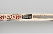 Spoon, Marked by B. T., Silver, American