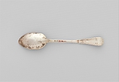 Spoon, Paul Revere Jr. (American, Boston, Massachusetts 1734–1818 Boston, Massachusetts), Silver, American