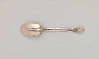 Spoon, Edward Webb (ca. 1666–1718), Silver, American