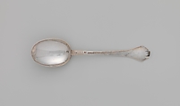Spoon, Marked by S. C., Silver, American