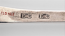Spoon, Ebenezer Chittenden (1726–1812), Silver, American