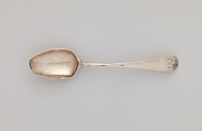 Spoon, Probably Loring Bailey (1740–1814), Silver, American