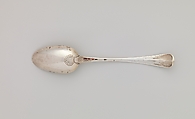 Spoon, Joseph Moulton (1724–1795), Silver, American