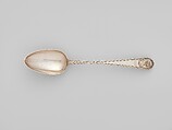 Spoon, Joseph Dubois (1767–1798), Silver, American