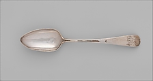 Spoon, Joseph Lownes (1758–1820), Silver, American