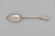 Spoon, Joseph Lownes (1758–1820), Silver, American