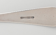 Tea Spoon, W. Terry (active ca. 1785), Silver, American