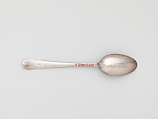 Coffee Spoon, David Vinton (1774–1833), Silver, American