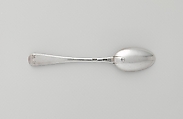 Tea Spoon, Myer Myers (1723–1795), Silver, American