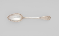 Table Spoon, Paul Revere Jr. (American, Boston, Massachusetts 1734–1818 Boston, Massachusetts), Silver, American