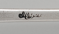 Tea Spoon, Myer Myers (1723–1795), Silver, American