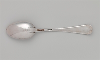 Table Spoon, Paul Revere Jr. (American, Boston, Massachusetts 1734–1818 Boston, Massachusetts), Silver, American