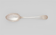 Table Spoon, Paul Revere Jr. (American, Boston, Massachusetts 1734–1818 Boston, Massachusetts), Silver, American