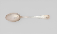 Table Spoon, Paul Revere Jr. (American, Boston, Massachusetts 1734–1818 Boston, Massachusetts), Silver, American