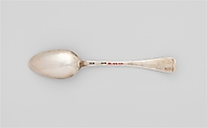 Spoon, John Letelier Sr. (ca. 1740–1798), Silver, American