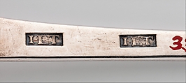 Spoon, John Letelier Sr. (ca. 1740–1798), Silver, American