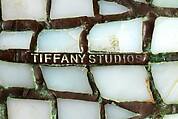 "Lotus, Pagoda" lamp, Tiffany Studios (1902–32), Leaded Favrile glass and patinated bronze, American