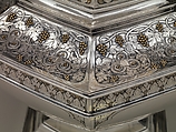 Vase, Arthur J. Stone (1847–1938), silver and gold, American