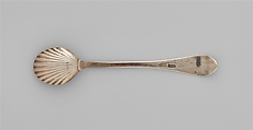 Salt Spoon, Paul Revere Jr. (American, Boston, Massachusetts 1734–1818 Boston, Massachusetts), Silver, American