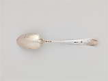Spoon, Probably Van Voorhis & Schanck (active ca. 1791–93), Silver, American