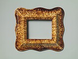 Frame, United States Pottery Company  American, Mottled brown earthenware, American