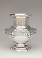 Vase, Arthur J. Stone (1847–1938), silver and gold, American