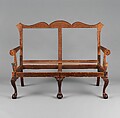Settee, Joseph Cox (active ca. 1756–1773), Mahogany, red oak, cherry, pine, American