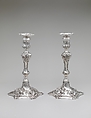 Candlestick, William Thomson (1777–1833), Silver, American