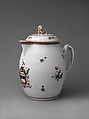 Covered Pitcher, Porcelain, Chinese, for American market