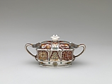 Sugar Bowl, Tiffany & Co. (1837–present), Silver, silver-gilt, enamel and ivory, American