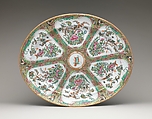 Platter, Porcelain, Chinese, for American market