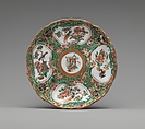 Saucer, Porcelain, Chinese, for American market