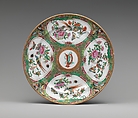Plate, Porcelain, Chinese, for American market