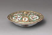 Covered Serving Dish, Porcelain, Chinese, for American market