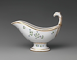 Sauceboat, Porcelain, French
