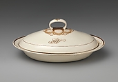 Covered Dish, Earthenware, British