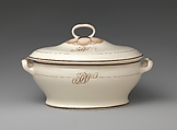 Covered Tureen, Earthenware, British