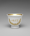 Cup and Saucer, Tucker Factory (1826–1838), Porcelain, American