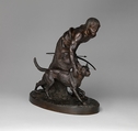 The Indian Hunter, John Quincy Adams Ward (American, Urbana, Ohio 1830–1910 New York), Bronze, American