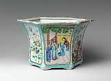 Jardiniere, Porcelain, Chinese