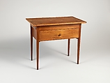 Work Table, United Society of Believers in Christ’s Second Appearing (“Shakers”) (American, active ca. 1750–present), Walnut, cherry, butternut, pine, basswood, American, Shaker