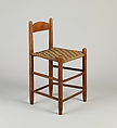 Side Chair, United Society of Believers in Christ’s Second Appearing (“Shakers”) (American, active ca. 1750–present), Maple, American, Shaker