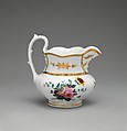 Jug, Tucker and Hemphill (1831–37), Porcelain, American
