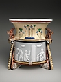 Jardinière, Union Porcelain Works (1863–1922), Porcelain, American