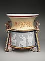 Jardinière, Union Porcelain Works (1863–1922), Porcelain, American