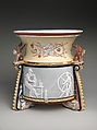 Jardinière, Union Porcelain Works (1863–1922), Porcelain, American