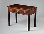 Side table, Mahogany, American